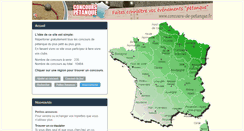 Desktop Screenshot of concours-de-petanque.fr